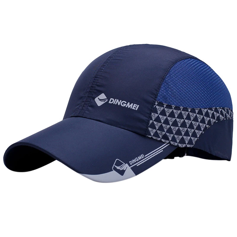 Sports Cap Men Women Summer Quick Dry Breathable Mesh Sun Hat Golf Tennis Cap Outdoor Running Hiking Camping Fishing Cap