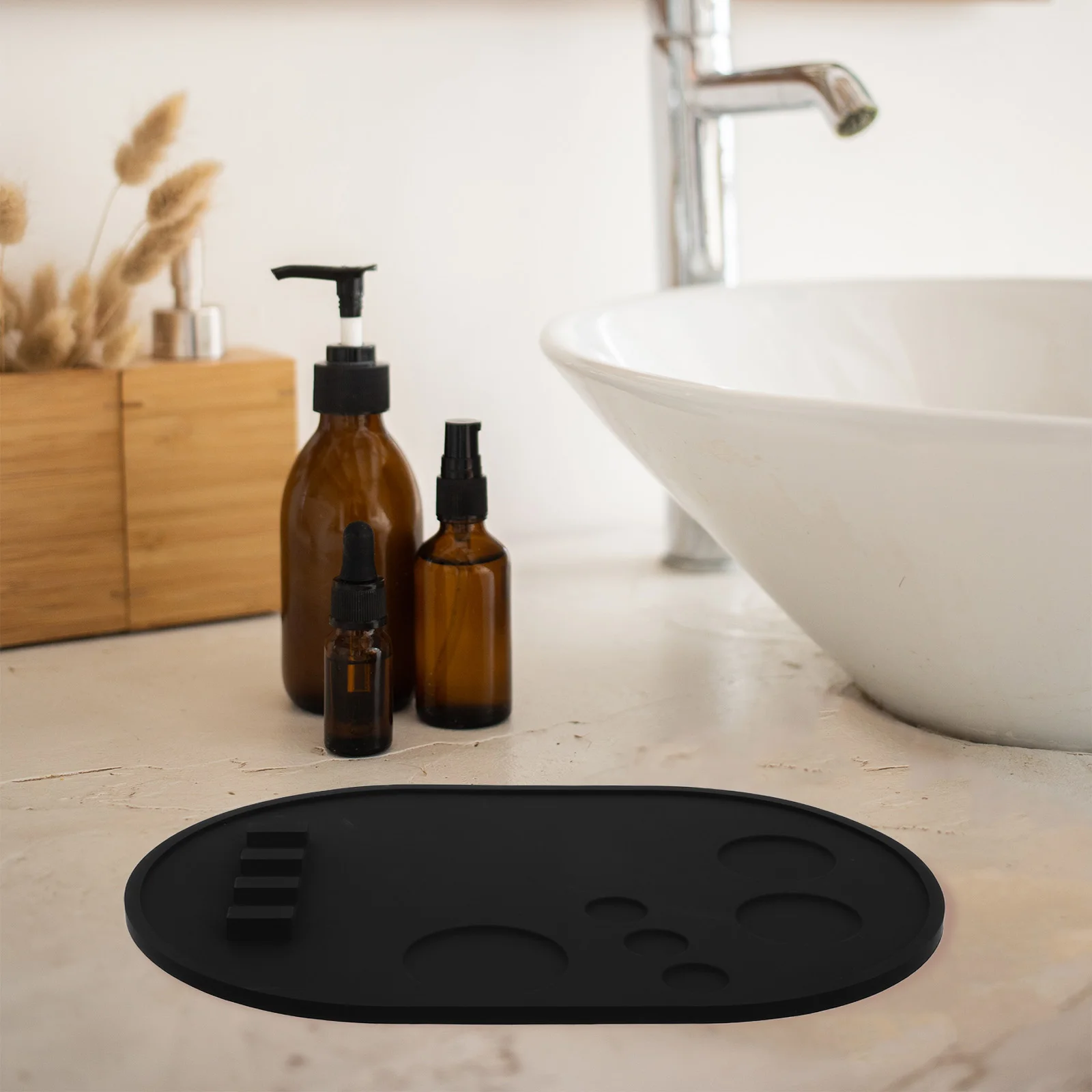 

Silicone Makeup Palette Mixing Tray Blender Plate Foundation Liquid Powder Empty Pan Holder Brush Pad Mat Portable
