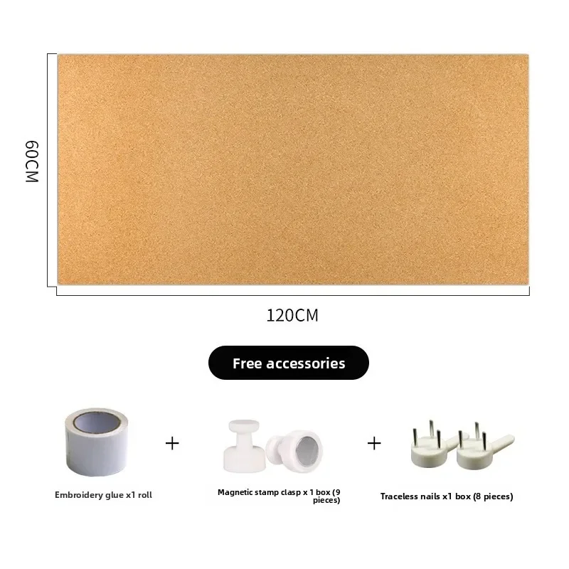 Magnetic Cork Board Photo Wall Message Board Kindergarten Classroom Decor Artwork Chinese Painting Photo Wall Display Board