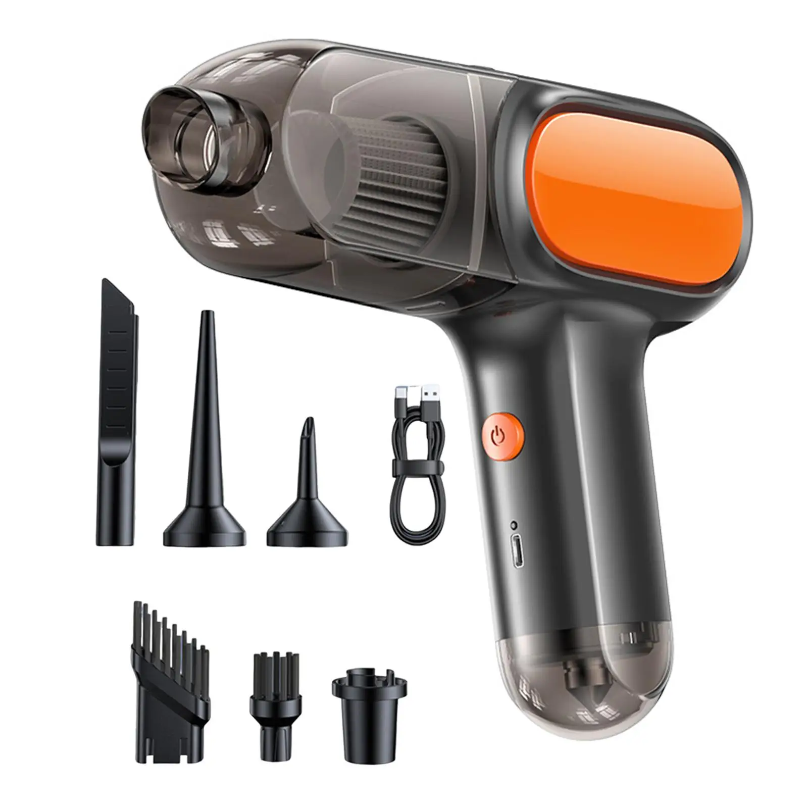 Автомобильный пылесос Профессиональный перезаряжаемый высокопроизводительный быстрая очистка