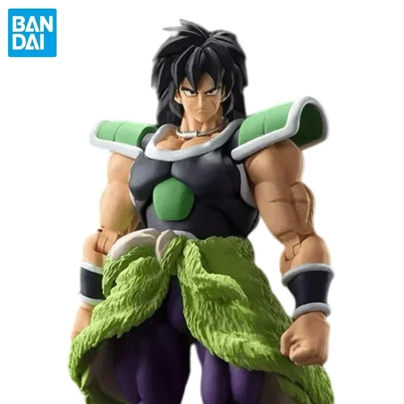 In Stock Original SHF Bandai Super Dragon Ball Broly Action Figure Animation Toy Gift Model Collector Anime Hobby Genuine