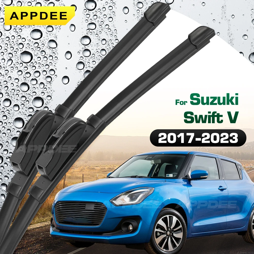 

APPDEE для Suzuki Swift V AZ 2017-2023, силиконовые и резиновые щетки стеклоочистителя, щетки для лобового стекла, оконные щетки