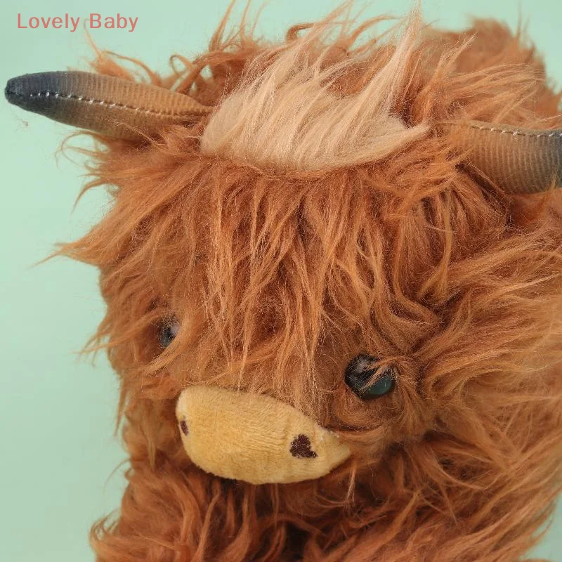 

Имитация шотландской горной коровы, плюшевая игрушка, милые мягкие игрушки, куклы, украшения, кавайные мягкие плюшевые игрушки, украшение для дома, милые подарки