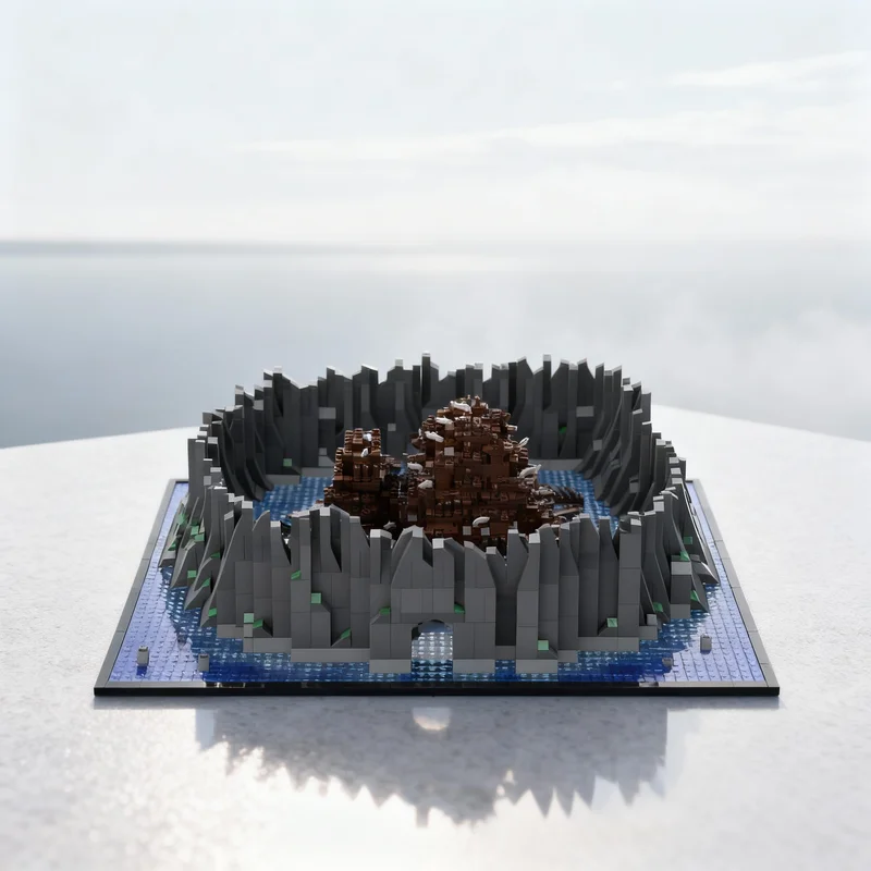 

3530 деталей MOC Disney Pirates The Caribbean Shipwreck Cove, модель из строительных блоков, игрушки, рождественские подарки, креативный конструктор