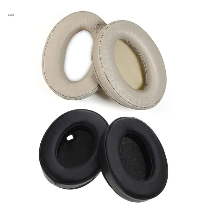 PU Leather Ear Pads Pillow Ear Cushions Cover Cups Earmuffs Replacement for So-ny WH-1000XM4 Headset Dropship