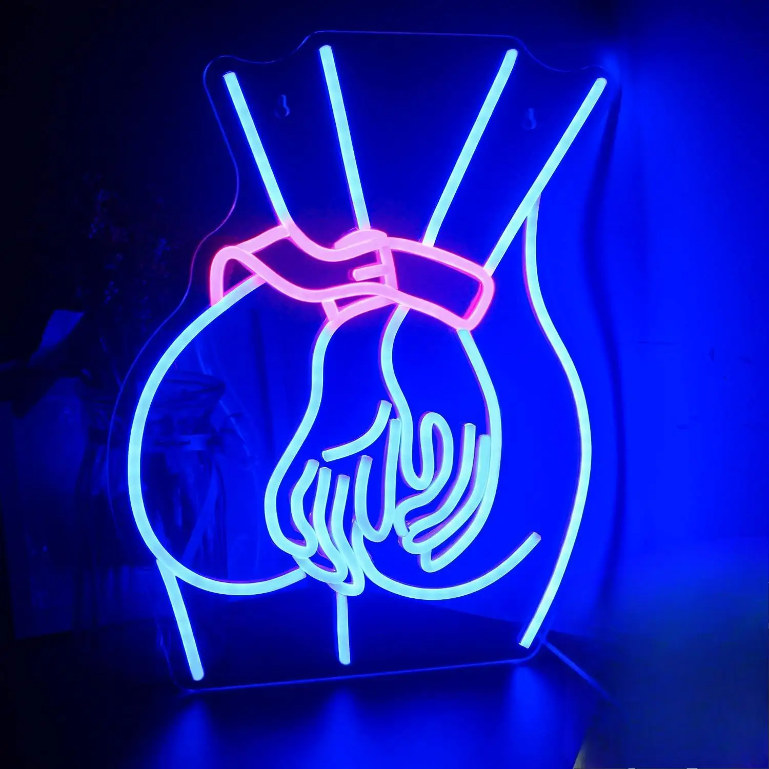 Lady Art Neon Sign USB Dimmable LED Lights For Nightclub Bedroom Man Cave Bar Club Modern Art Themed Wall Decoration Night Light