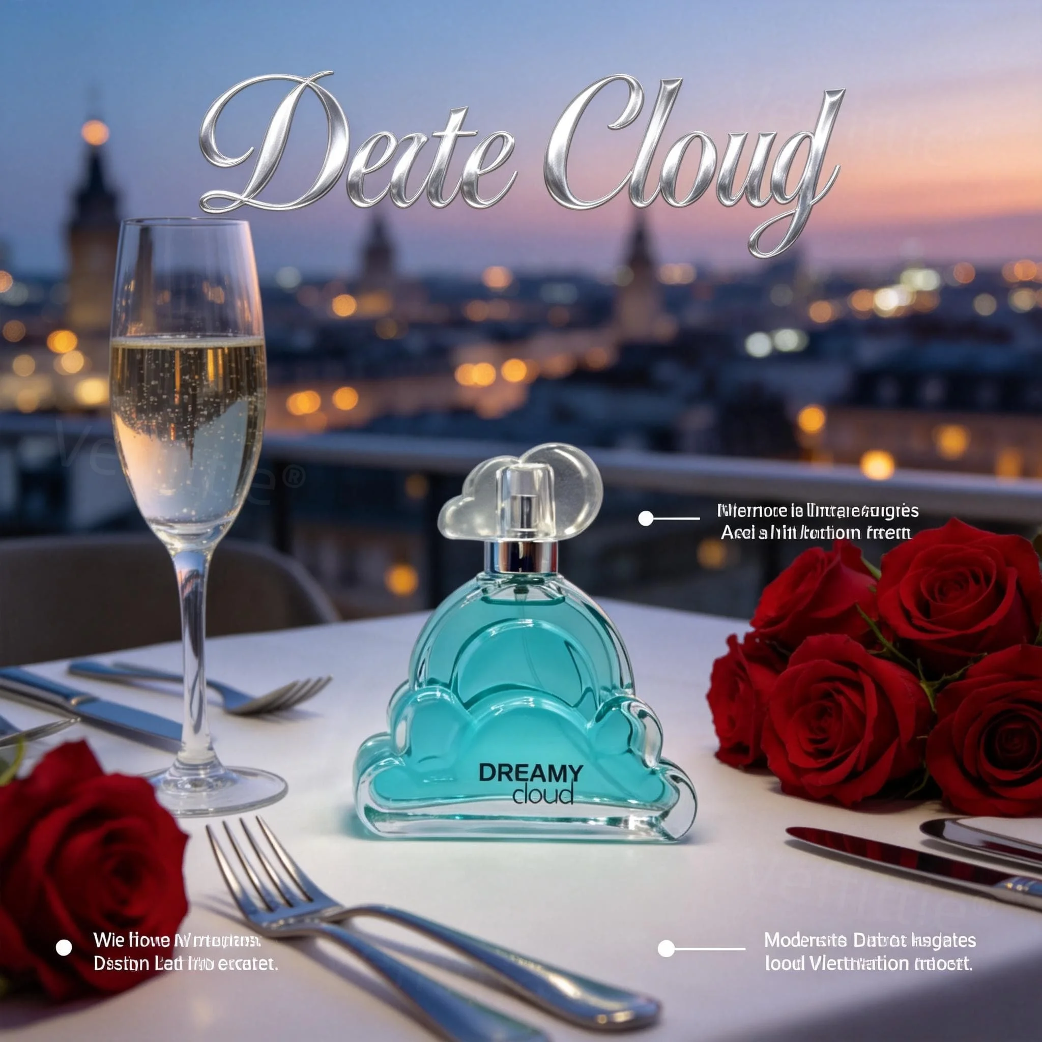 

Night Party Gourmand Cloud 100ml Women Eau De Parfum, Long Lasting Carnival Event Aroma, Fun Gift for Festival Gatherings