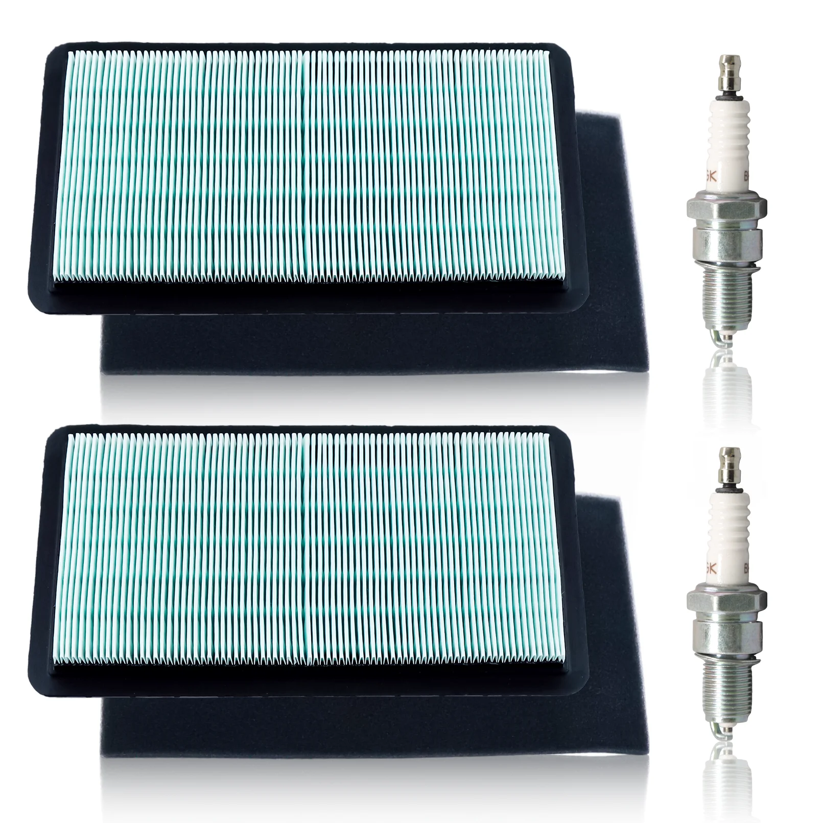 Filtro de Aire 17211-Z0A-013 17211-Z3S-003 para Honda 17218-Z0A-000 17211-Z0A-003 con Prefiltro 17218-Z0A-810 Compatible con EU7000 GCV530