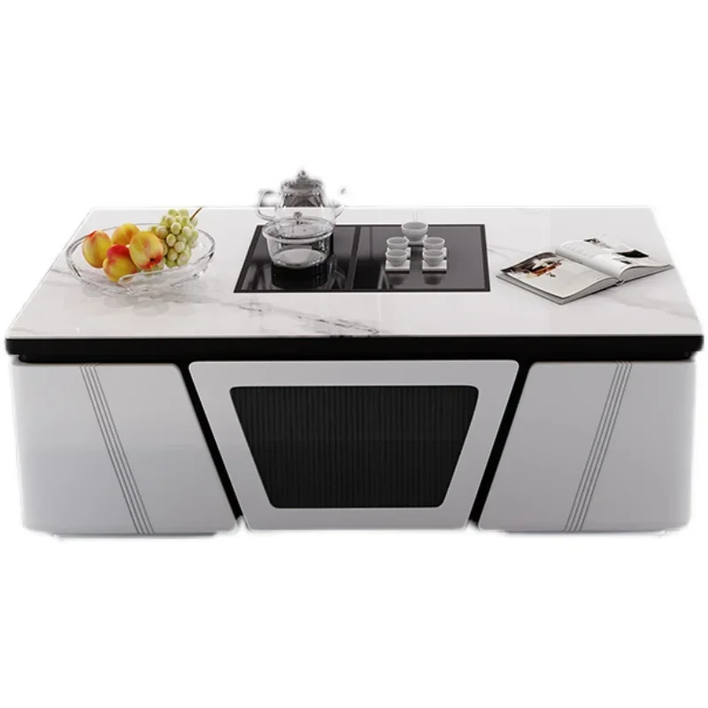 

Полноавтоматический подъемный чайный столик Rock Board, комбинация ТВ-шкафа, интеллектуальный чайный столик, электрический многофункциональный