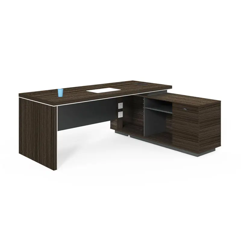 Office Desk Luxury Executive Modern Office Desk L Shaped Computer Table Office Furniture Set