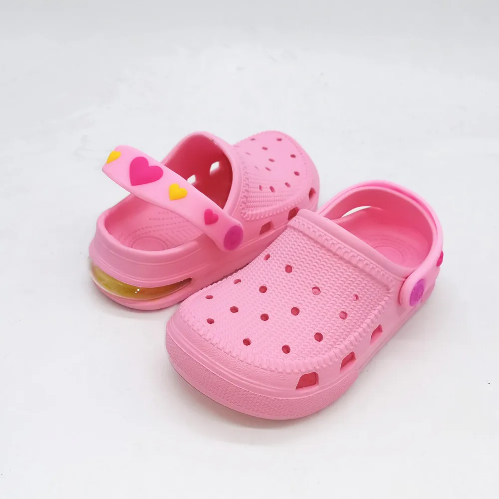 NEW BEST GIRLS KIDS CHIDREN SUMMER AIR CUSHION SLIPPERS BEACH CLOGS FLIP FLOPS SANDALS SHOES EUR28 29 30 31 32 33 34 35