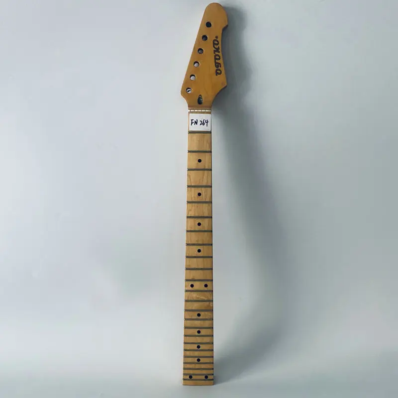 FN264 Brand Items Unfinished Electric Guitar Neck 6 Strings Tremolo Model Custom OEM Order 24 Frets Otoko Original