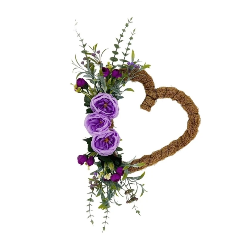 couronne-artificielle-en-forme-cœur-12pd-decoration-saint-valentin-couronne-printemps-pour-porte