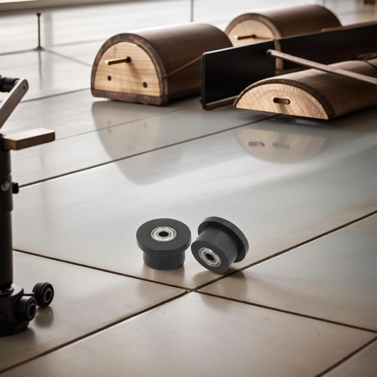 

Pulley Replacement Rowing Device Pulley 2PCS Set Outer Diameter 46mm Total Height 25mm Abdominal Machine Parts