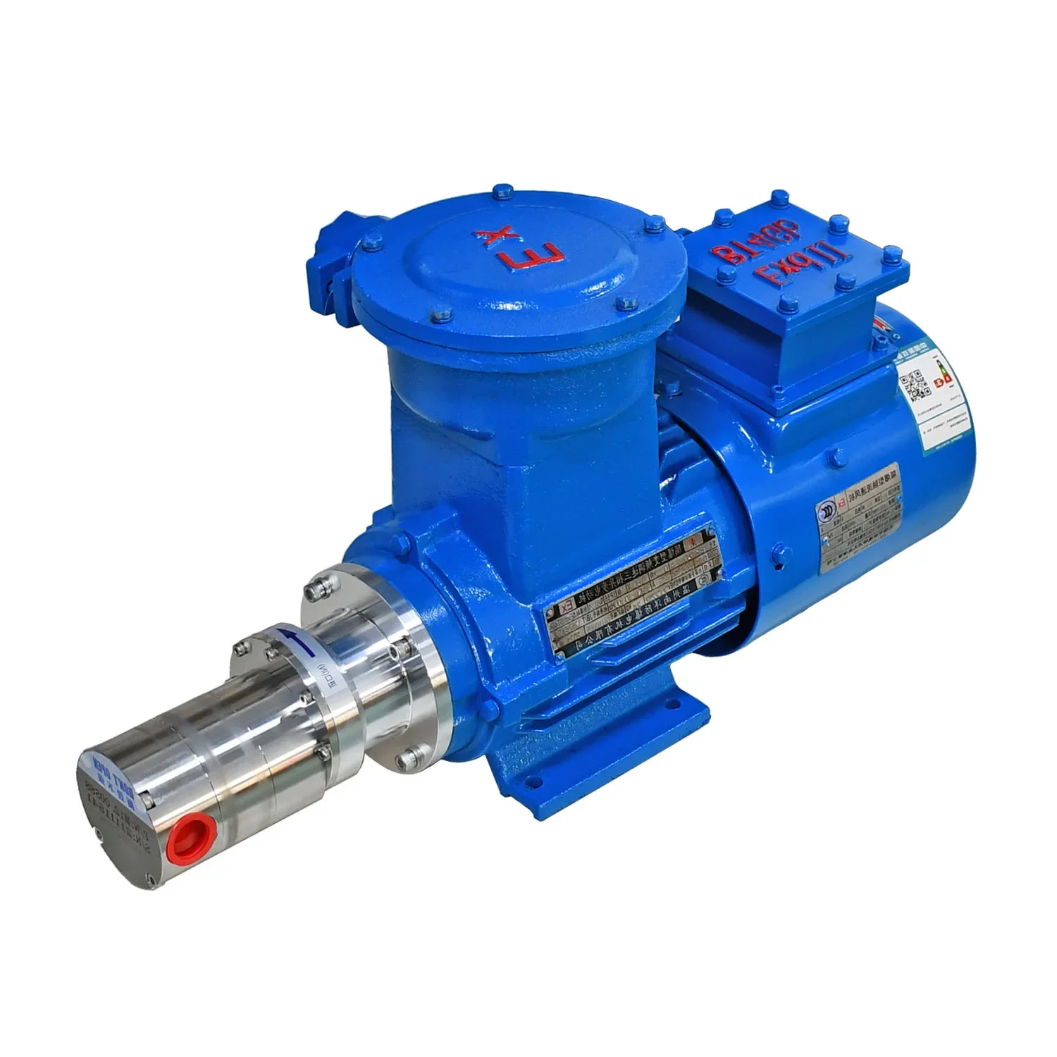 Chemical gear doing pump for PAO lubricating oil delivery