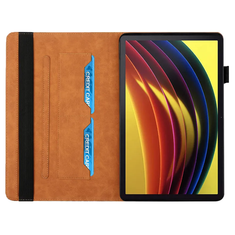 Tablet Funda For Lenovo Tab P11 Case TB-J606F/L PU Leather Flip Wallet Cover For Xiaoxin Pad Plus Case For Xiaoxin Pad P11 Plus