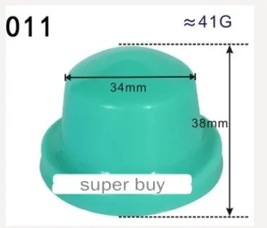 

Silicone Rubber Head For Pad Printing Machine Dia 34mm Wood Base