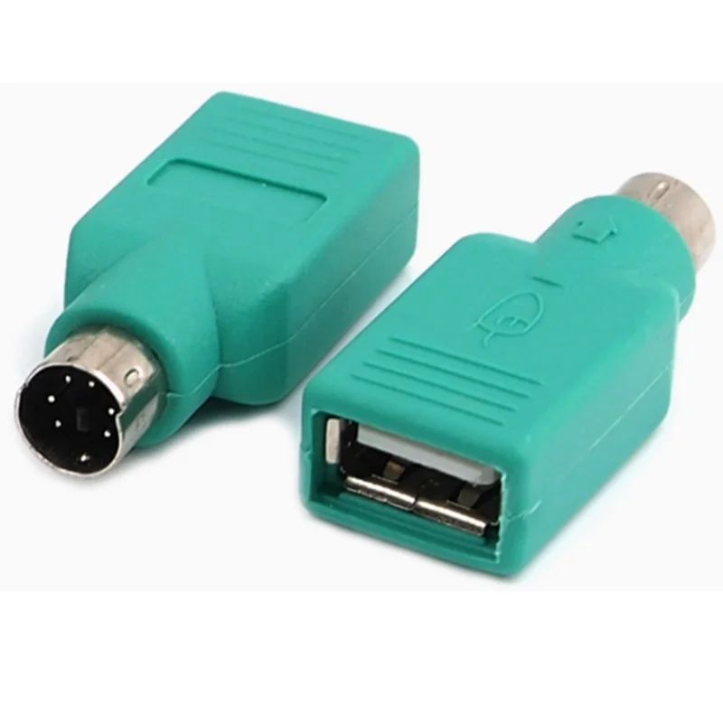 USB Female to PS2 PS / 2 Male Adapter Converter Keyboard Mouse and Mouse Adapter USB A type Male to PS / 2 6 Pin Mini Din Female image 3