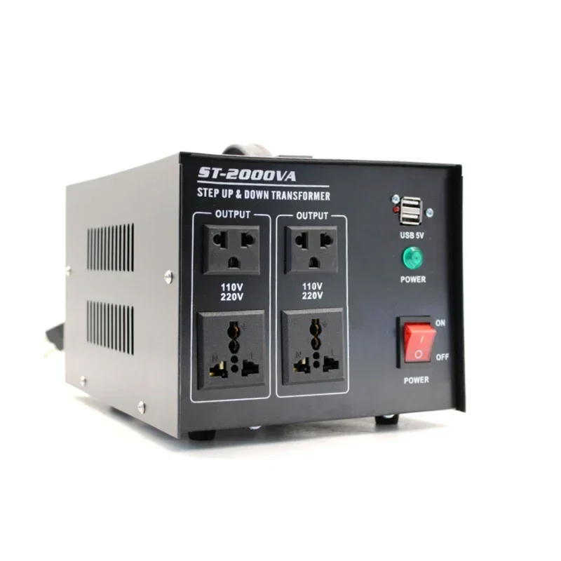 AC to AC converter -voltage regulator 2000 watt  power transformer step up electrical transformer