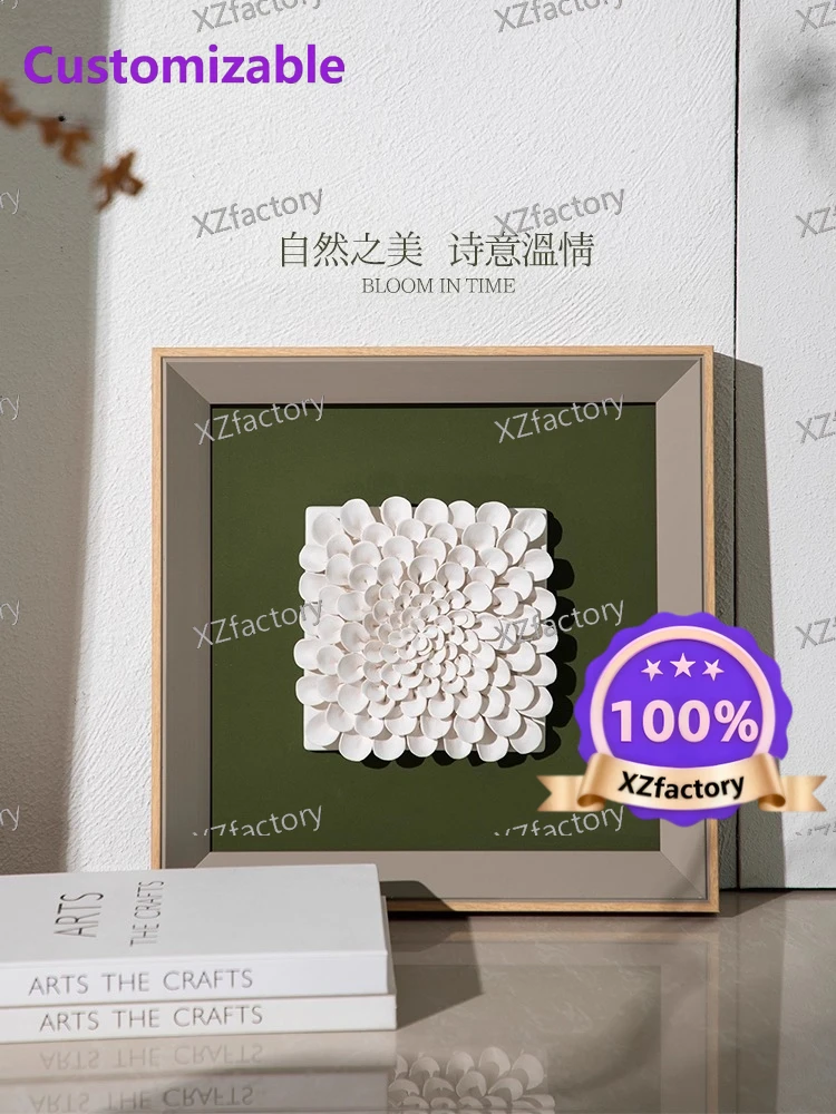 Factory Direct 2026 Top RatedCeramic decorative painting living room background wall hanging painting