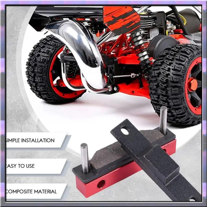 A49U CNC Legering Remblokkenset Voor 1/5 HPI KM BAJA 5B SS RC AUTO GAS ONDERDELEN 85201