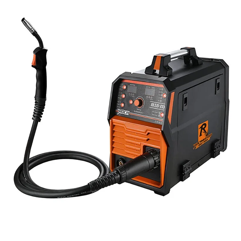 Soldadoras Multiproceso Mig-200B Small Gas Mig Mag Mma 3 in 1 220 A Pulse Welder Welding Machines