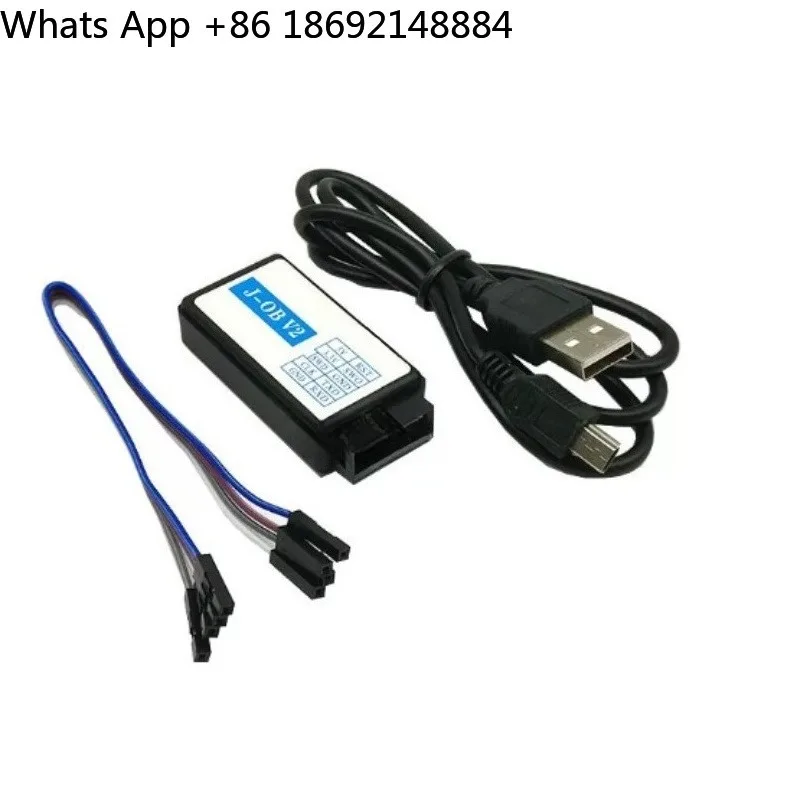 J-OB V2 debugger, compatible with J-LINK V8 V9.3 STLINK with virtual serial port