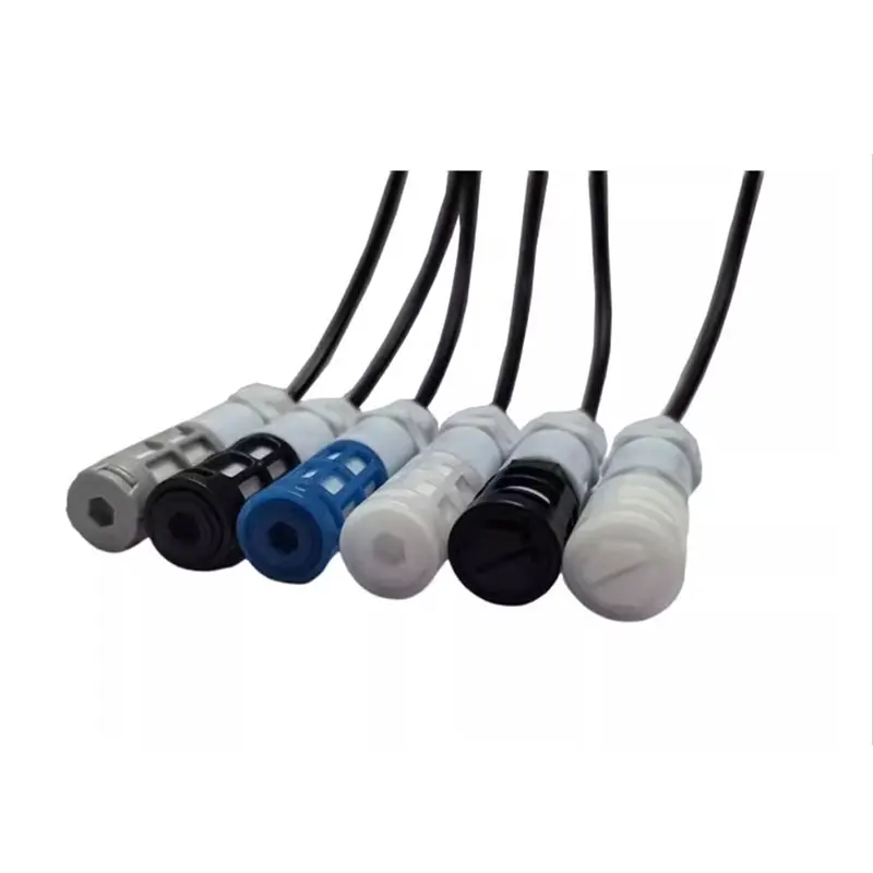 Módulo Sensor de temperatura y humedad SHT40 SHT30 SHT20 SHT35, Cable de sonda, sensores de capacitancia digitales impermeables, salida I2C de 1M