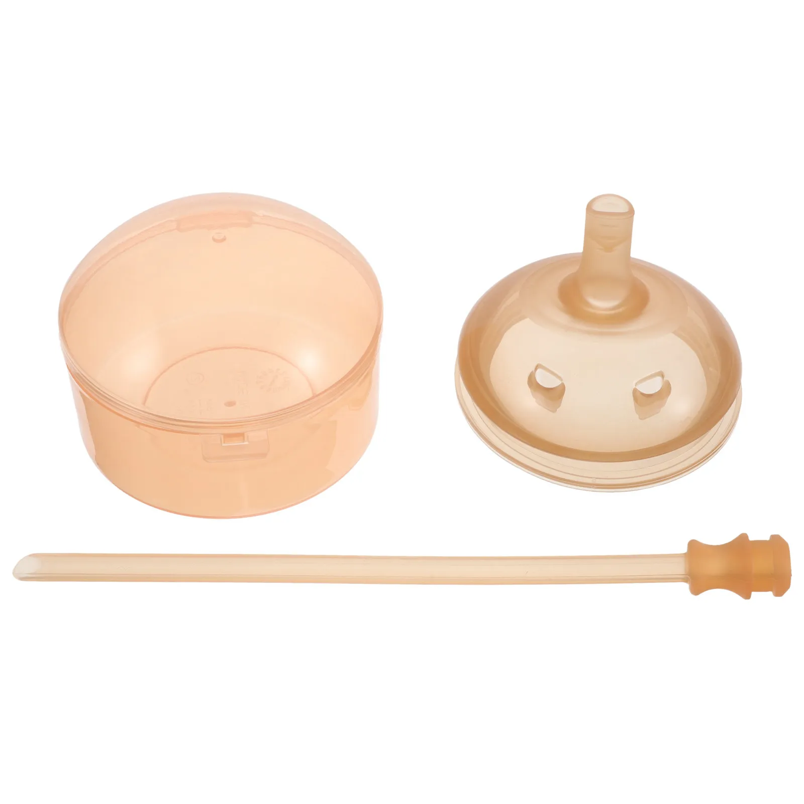 

1Set Baby Drinking Cup Nipple Straw Soft Silicone Nursing Nipple for Infant Feeding Transition V Shape Design Detachable Easy