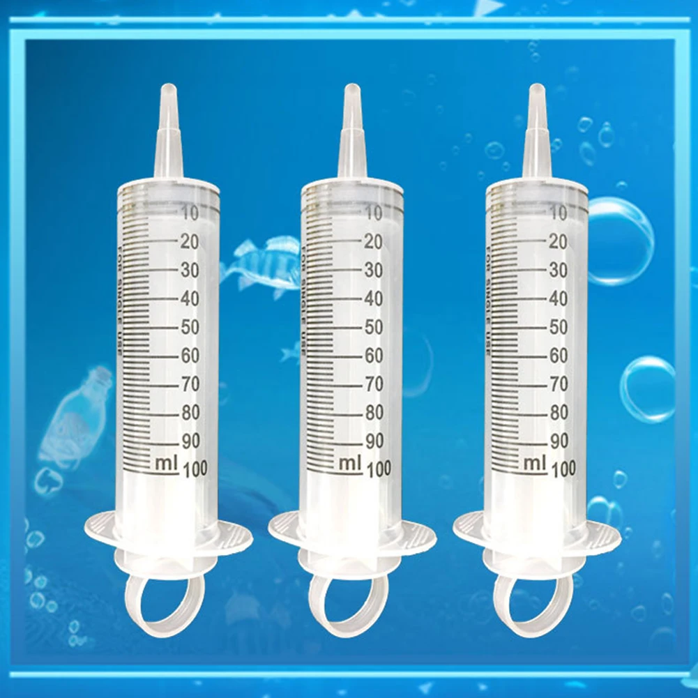 60 100 150 ML Reusable Marinade Injector BBQ Meat Syringe Poultry Chicken Flavor Feeding Tools Gadgets Syringe Measuring Tools