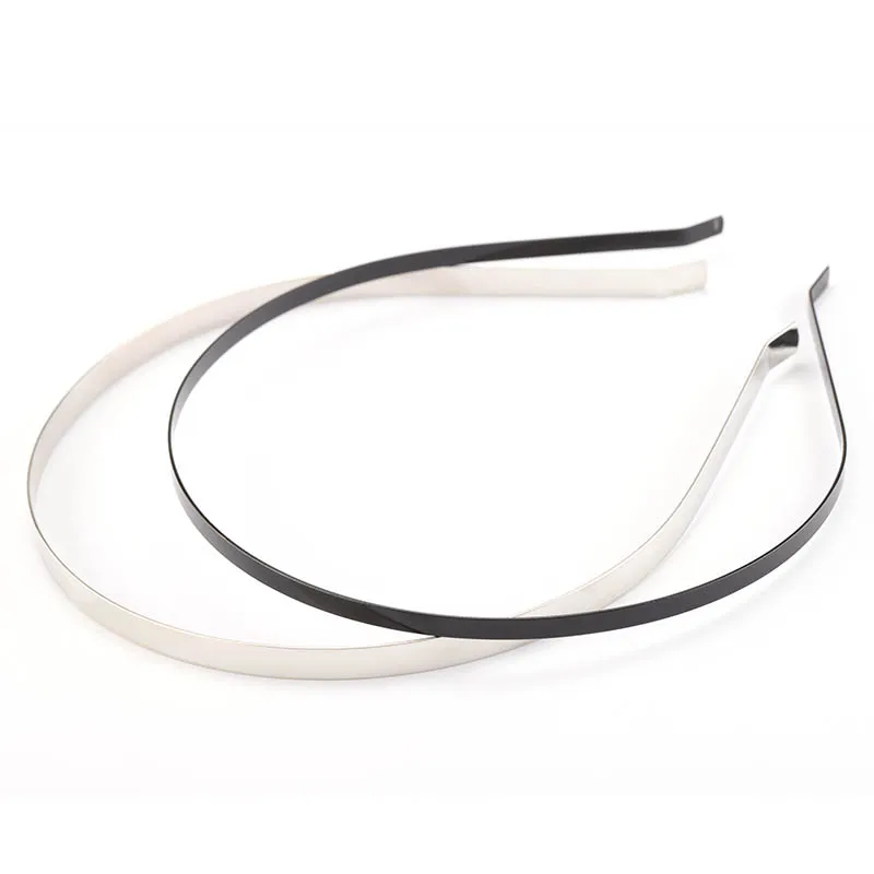 5 Stks/partij 3/5/6/7 Mm Haar Hoofd Hoop Rvs Band Blanco Bands Voor Hoofddeksels maken Platte Basisafstelling Fit Diy Haar Sieraden