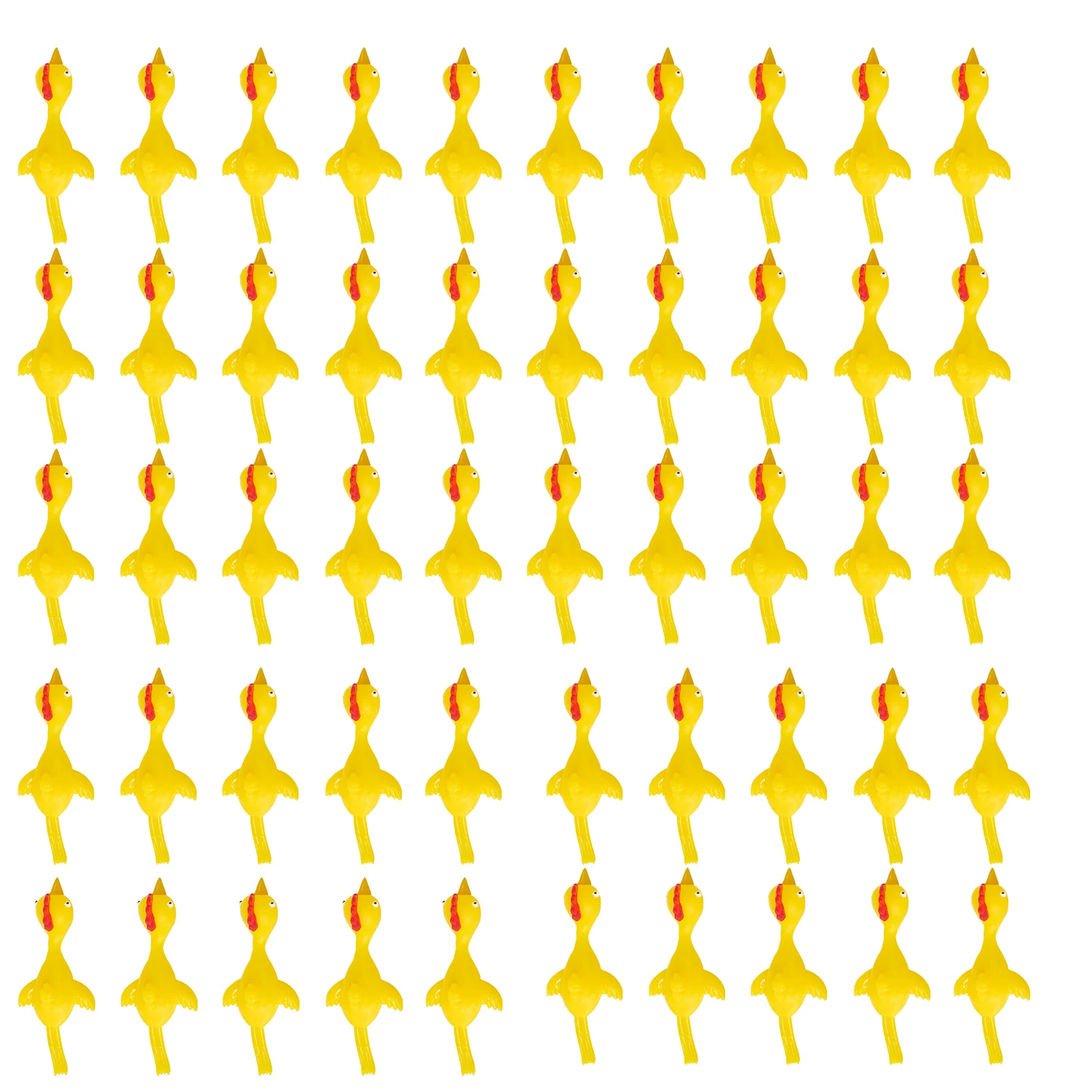 

50pcs Creative Shooter Chicken Finger Shooter Little Turkey Trick Relief Toy Children's Novelty Toy