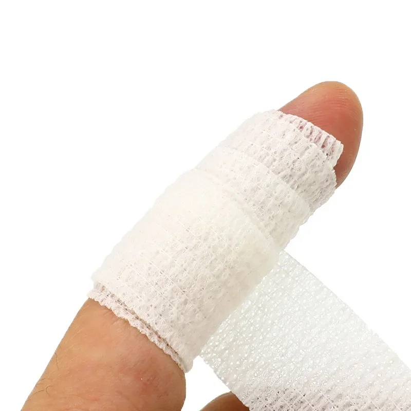 1 PCS Self-Adhesive Elastic Bandage First Aid Medical Health Care Treatment Gauze Tape First Aid Tool 1m/4.5m