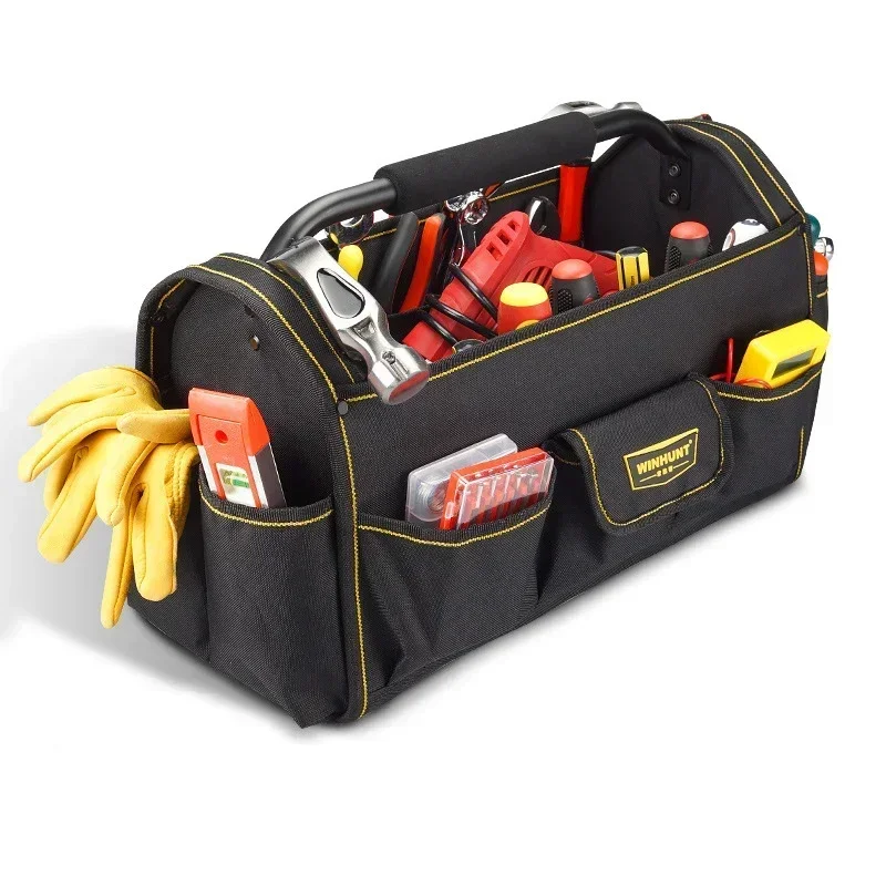 2024 New Multifunction Tool Bag Portable Screwdriver Corner Suitcase Tool Case Chair Electrician Work Tools Bags Accessories