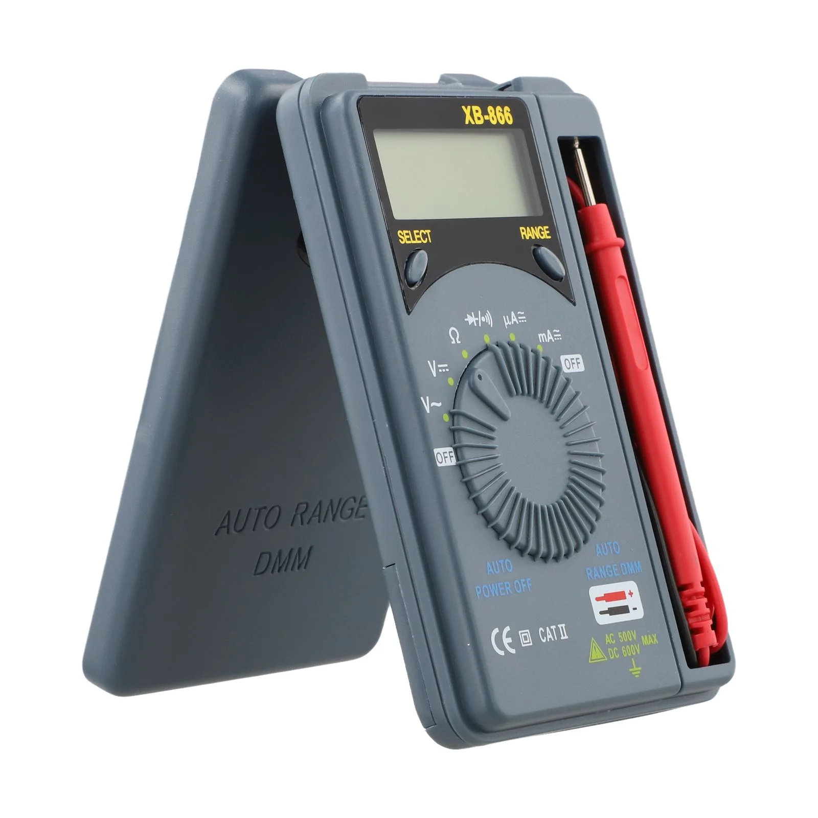 AutoRange Digital Multimeter XB866 with LCD Display and 25 Ranges Designed for Quick and Accurate Electrical Measurements