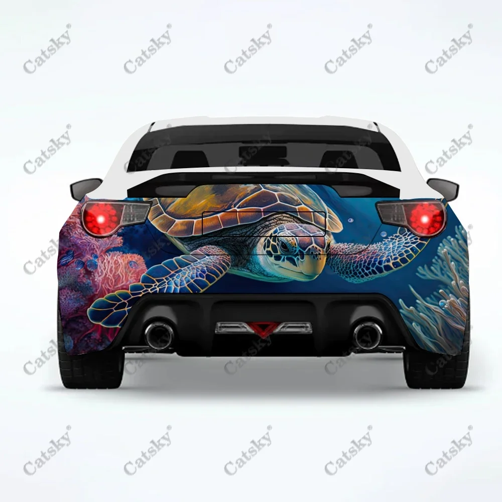 

turtle animal Car stickers vinyl rear car rear appearance modification package suitable for cars and trucks stickers