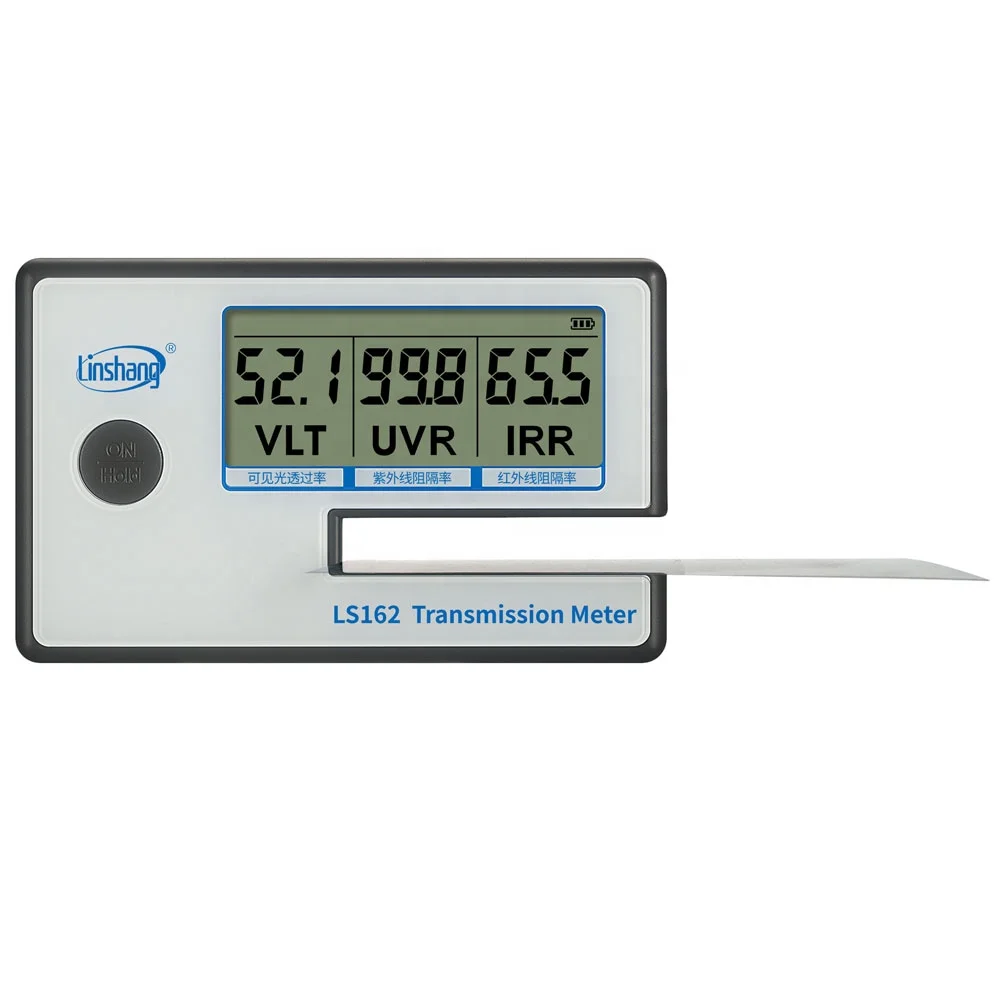 GOYOJO Portable Window Tint Transmission Meter Linshang LS162 Measure IR Rejection UV Blocking Rate Visible Light Transmittance