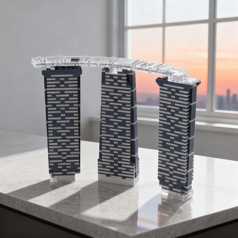 

Набор строительных блоков MOC «Архитектурные башни» (3008 деталей) – Подарок для творчества, коллекционирования и декора. Премиум-класс для взрослых и детей.