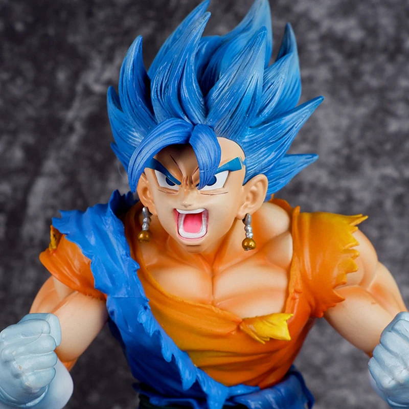 Vegetto Dragon Ball GK Son Goku PVC 26.5cm Action Figures Model Collection Figurine Super Saiyan Vegeta Toys for Childrens