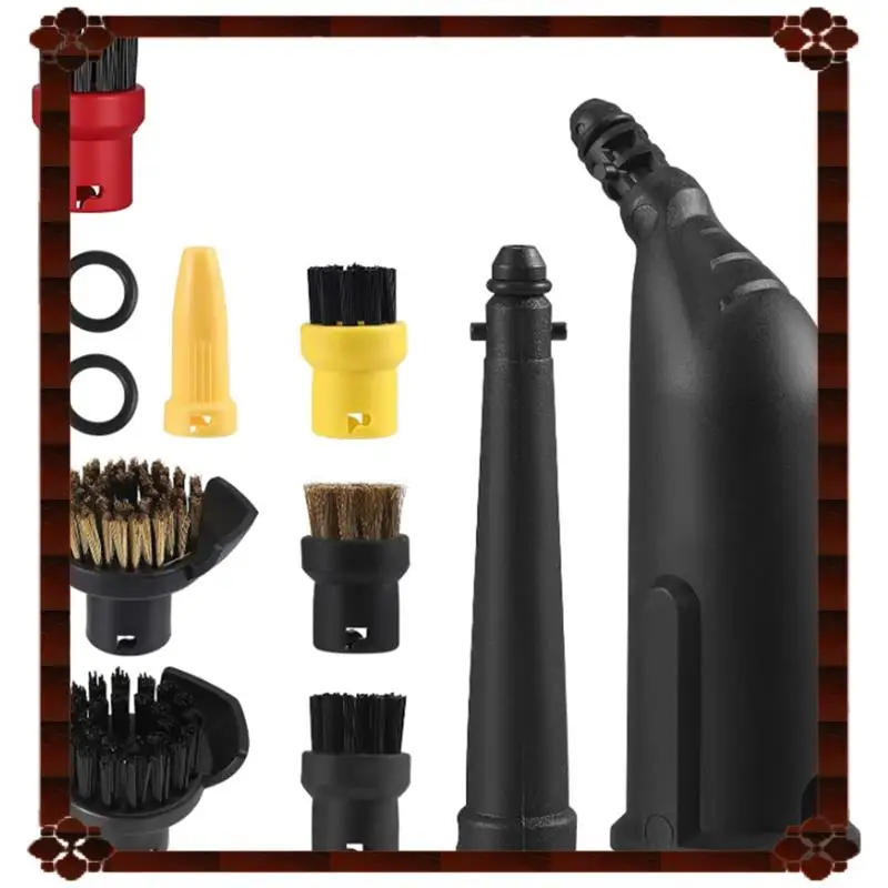 Parti per pulitore a vapore con consegna in 24 ore per Karcher SC1 SC2 SC3 SC4 SC5 Spazzola rotonda Spazzole per giunti Ugello per tergipavimento per finestre