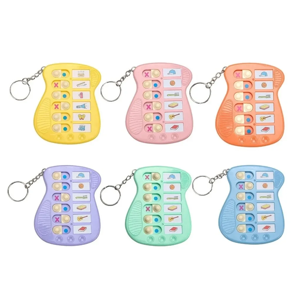Mini Kid Self Discipline Check List Portable Useful Planner Reminder Memo Board Time Management Diary Key Chain