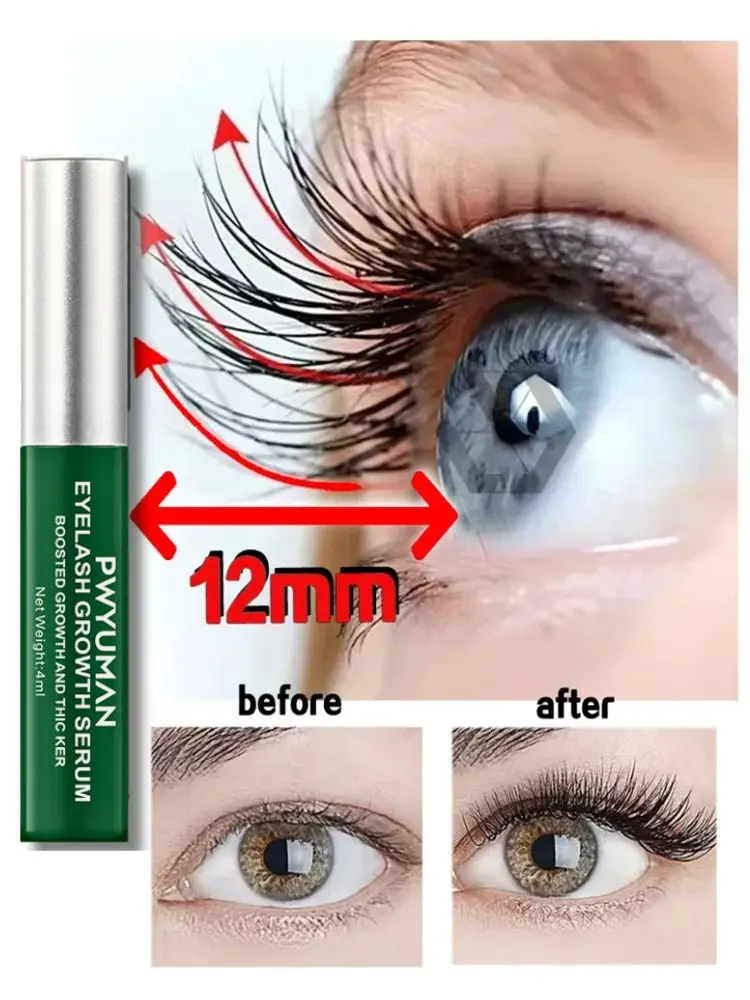 7 Days Fast Eyelash Growth Serum Natural Thick Slender Curly Eyelash Growth Solution Eyelash Lift Lengthening Korean Cosmetics