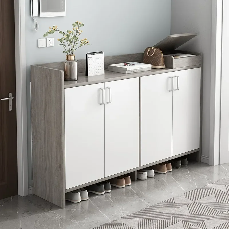 Nordic Shelf Shoe Racks Cabinet Modern Luxury Drawer Shoe Rack White Multi Layer Meuble Chausssure Rangement Home Furniture