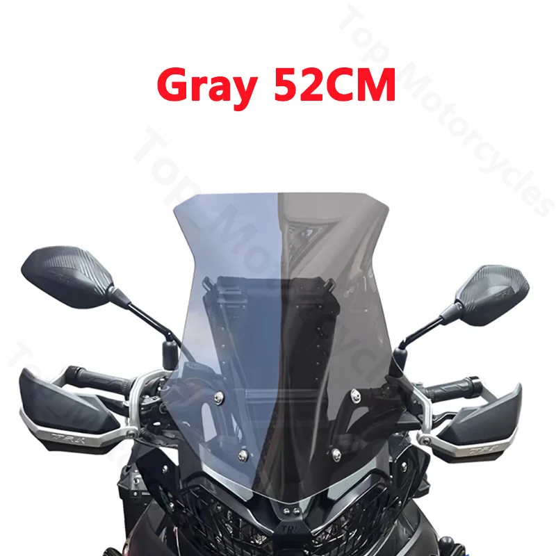 For Benelli TRK 702X 702 TRK702 TRK702X Motorcycle Accessories Windshield Windscreens Wind Deflectors Viser Visor Transparent