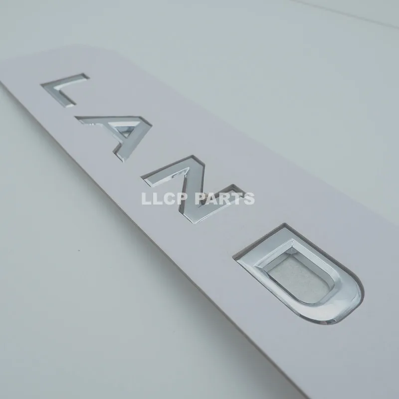 لتويوتا لاند كروزر 300 LC300 VXR GXR 2021-2023 ثلاثية الأبعاد ABS رسالة ملصق الباب الخلفي شارة شعار التعديل الخارجي ملصق #6