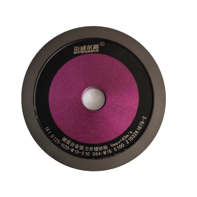 Jin Heng Tai 1A1 125X20X10X10 Abrasive Tools Diamond Grinding Stone Wheel Five Axis Grinder Sharpening Resin Bonded CBN Material