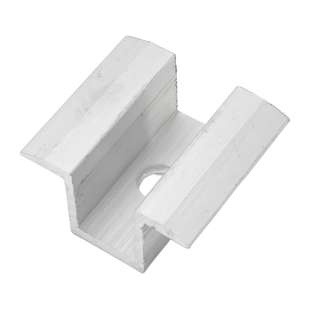 Aluminum Alloy Middle Clamp Kit (10 Pcs) Specifically Designed for Secure Mounting at For Frame Heights up to 2550MM