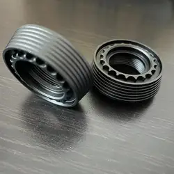 Yanyan-herramientas tácticas para exteriores, anillo de Sol de metal CNC, juguete elástico suave, accesorios para exteriores de aluminio