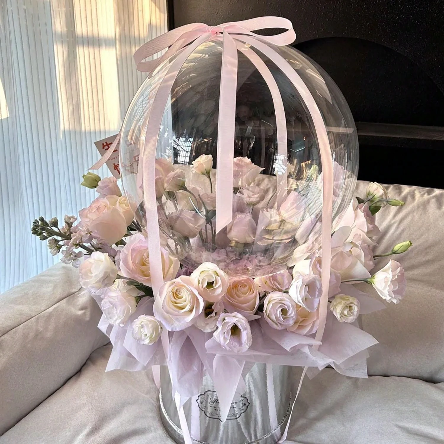 5/10 Stück transparente Wellenballons mit breiter Öffnung, Geschenkverpackung für Hochzeit, Geburtstagsparty-Dekoration (ohne Inhalt) – Detail 6