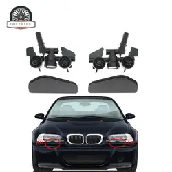 61677066847 For BMW 3 Series E46 1997-2005 Front Bumper Headlight Washer Spray Nozzle Jet Cover Cap 61674290867 61674290868